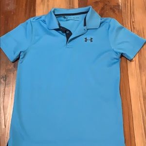 Boys UA Performance Polo | size YMD | turquoise